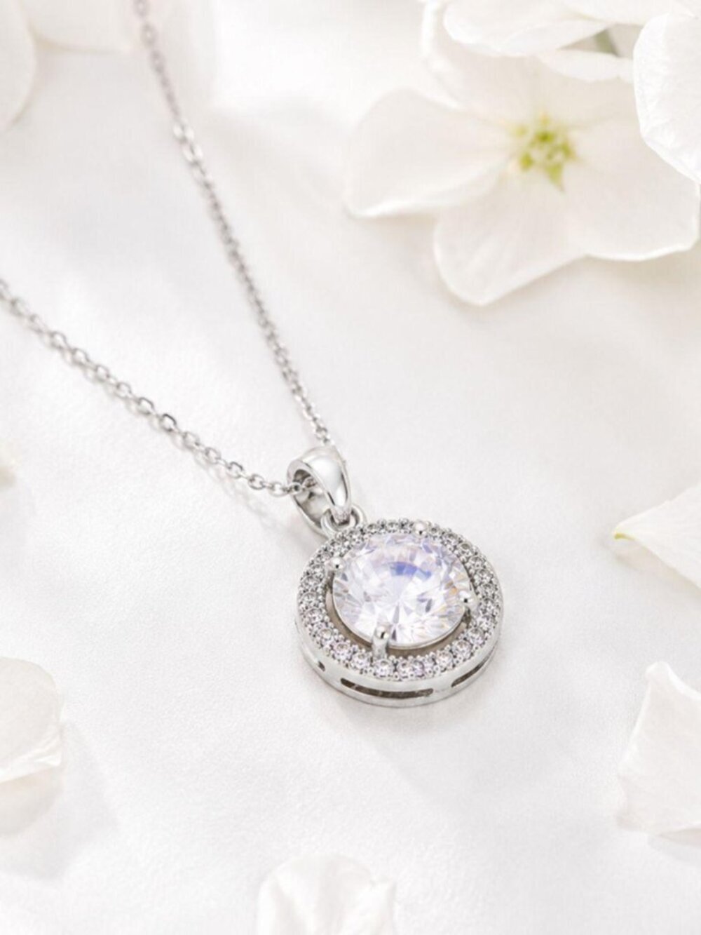 MONTY SILVER  STATEMENT NECKLACE